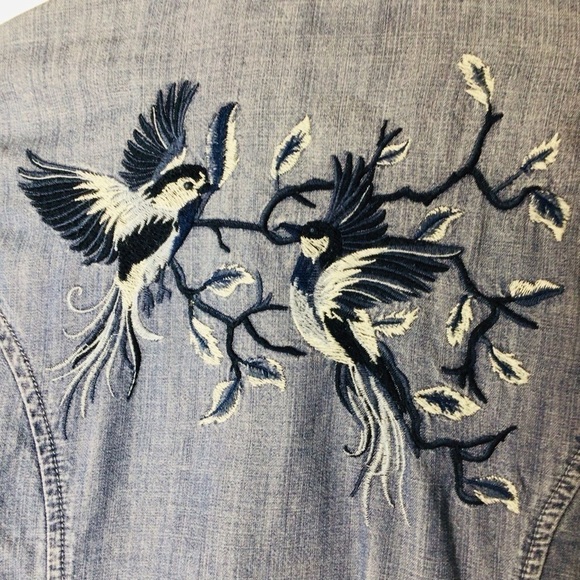 Chicos jacket bird small blue women - Picture 2 of 13